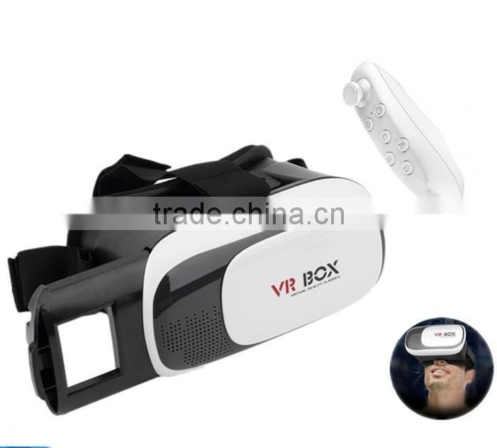 2016 Google cardboard VR BOX II 2.0 Version Virtual Reality 3D VR Glasses with Bluetooth Game Controller