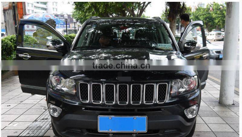 Front Fog light Cover Fog lamp Cover Exterior Accessories For Jeep Grand Cherokee 11+ auto accessories from carsion