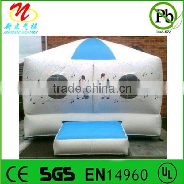 Playground inflatable castle bouncer, inflatable camelot bouncy castle brown