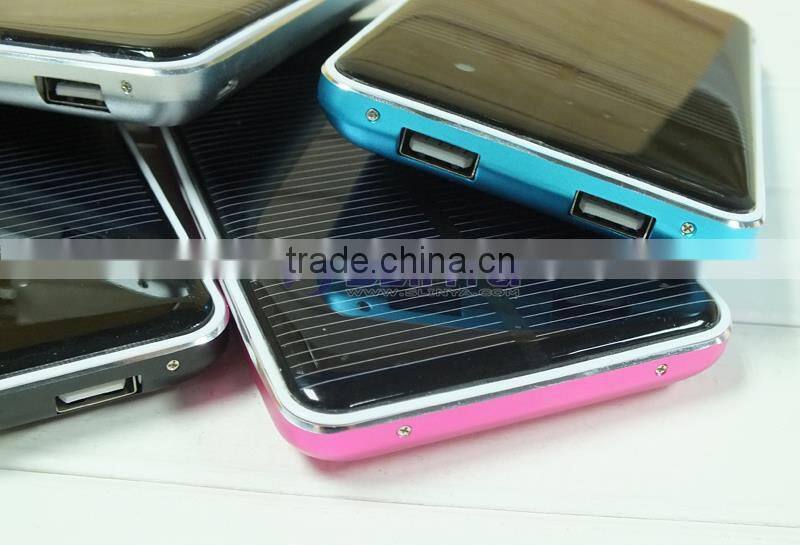 Touch Control 10000mAh Mobile Solar Charger