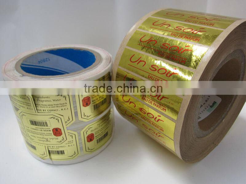 printed cosmetic stickers OEM manufacturer