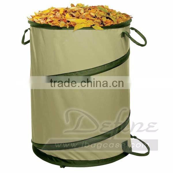 Household Garden Product Foldable Garden Waste Bag with Handle