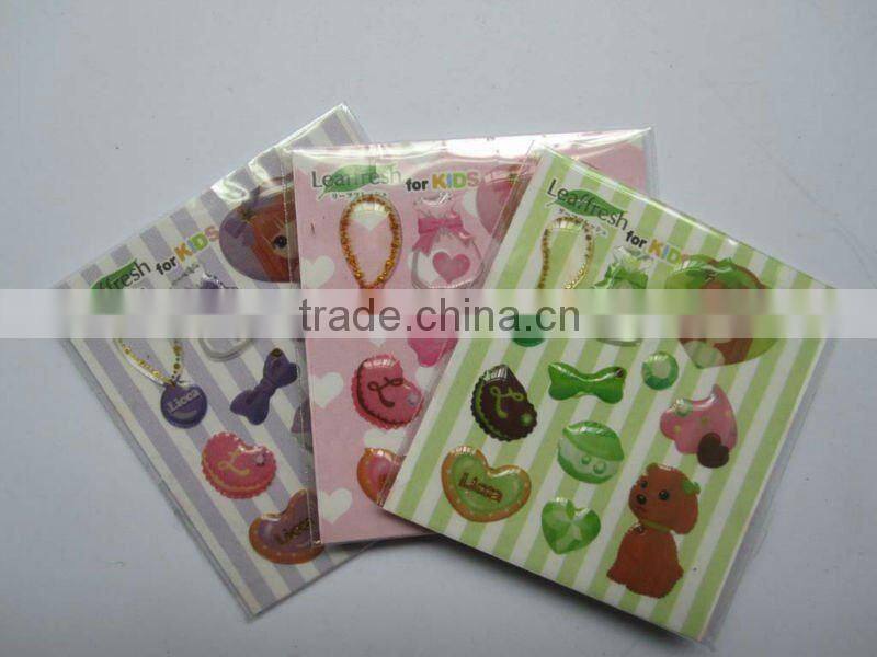 decoration static cling sticker