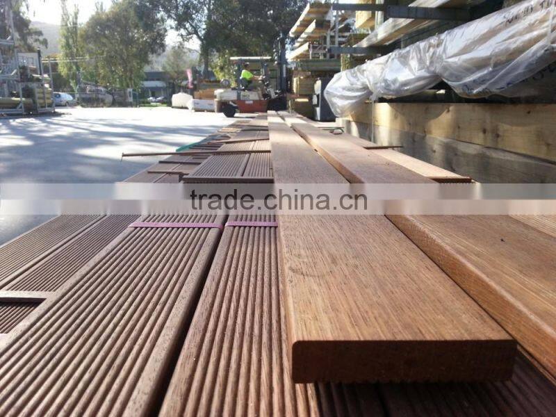 anti-slip waterproof outdoor deck flooring merbau decking