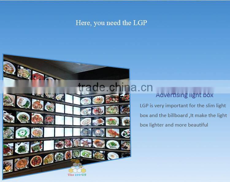 New Arrival Christmas tree laser dotting LED light guide panel/LGP