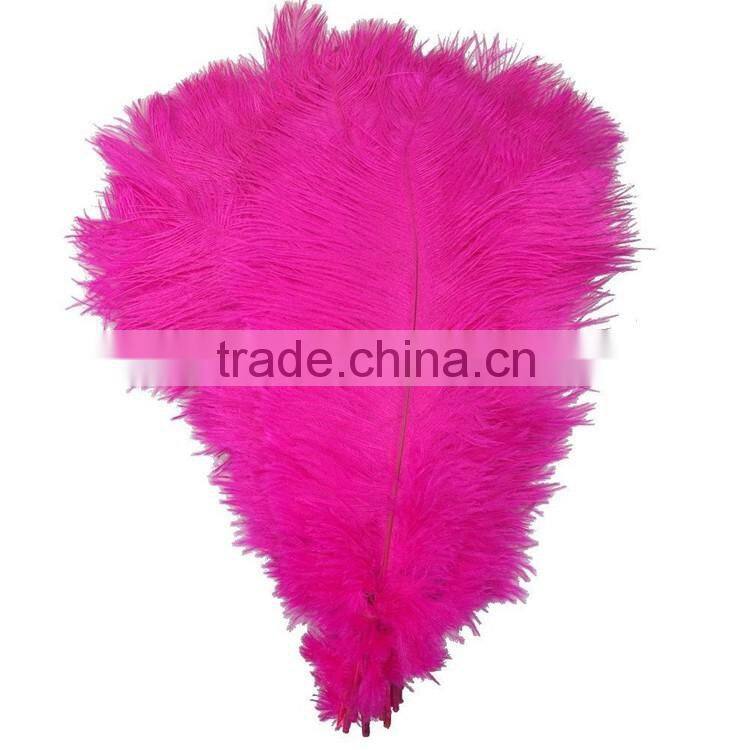 15-75cm feathers, dyed ostrich feathers plumes for weddding parties decoration