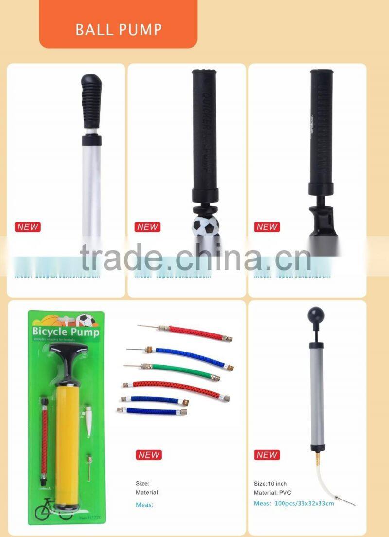 Mini hand-held Ball Air Pump for Soccer balls,inflatball toys, pool