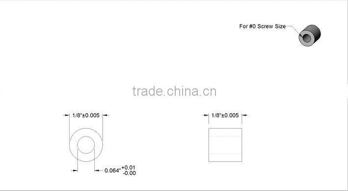 Metric Unthreaded Spacers