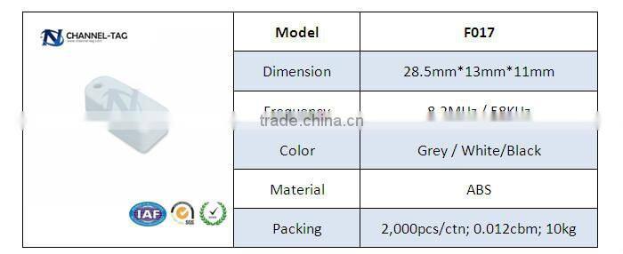 High quality eas optical small tag RF jewelry security tag