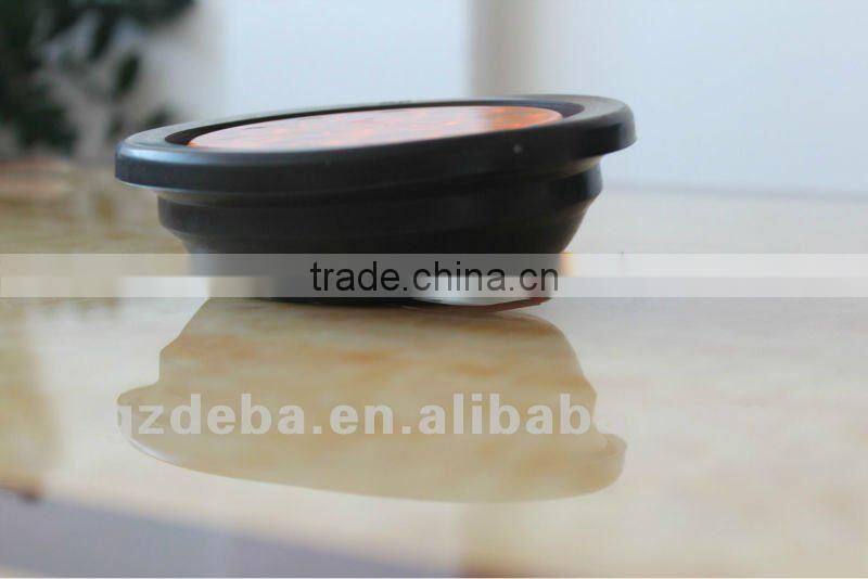 12/24V led 4" tow truck lights, round stop turn tail lamp