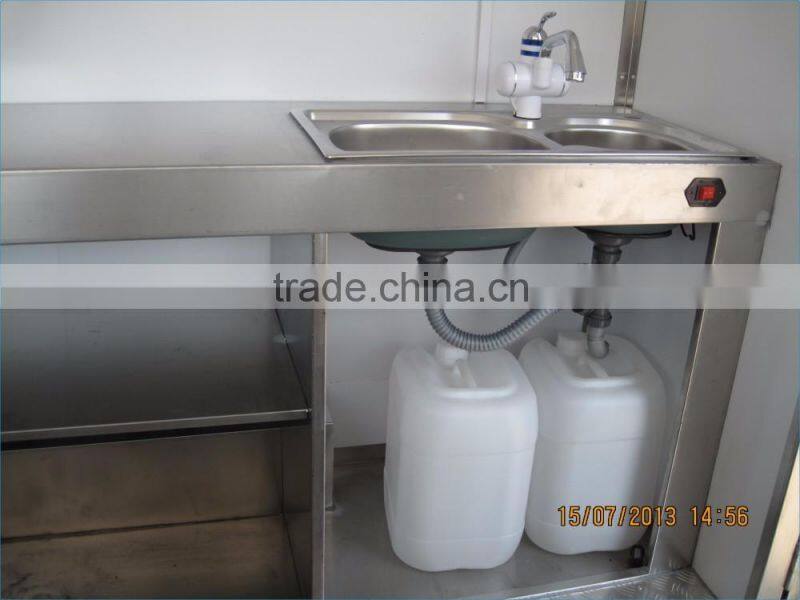 Easy Use Snack Food Processing mobile catering food trailer