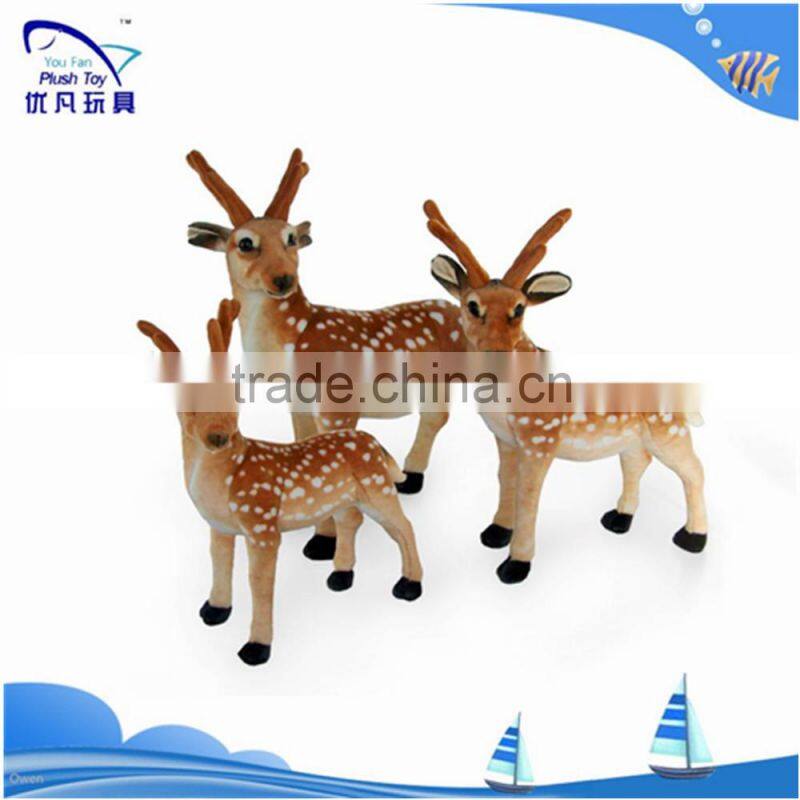 DIY Lifelike cotton simulate Doll emulation Deer plush stuffed toys