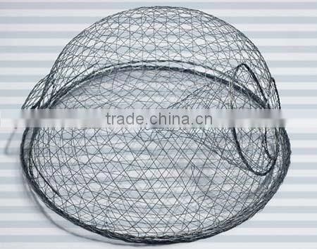 High strength and good after-sal stainless steel wire rope mesh net