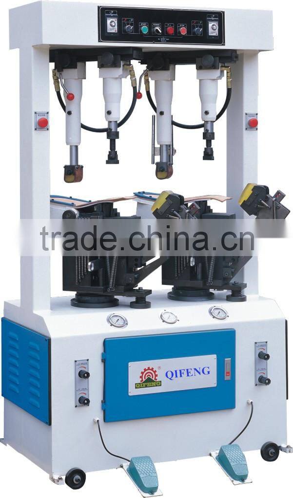 QF - 902 Hydraulic Shoe Sole Attaching Pressing Machine Excellent Shoe Making Machine