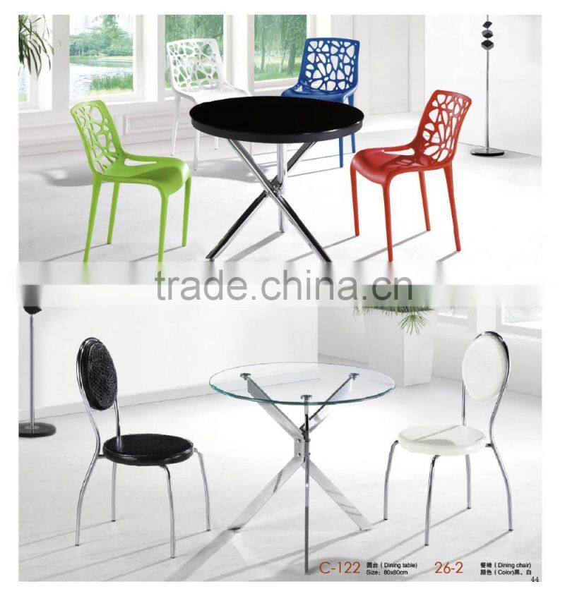 latest 12mm thick tempered glass dining table factory sell directly YY23