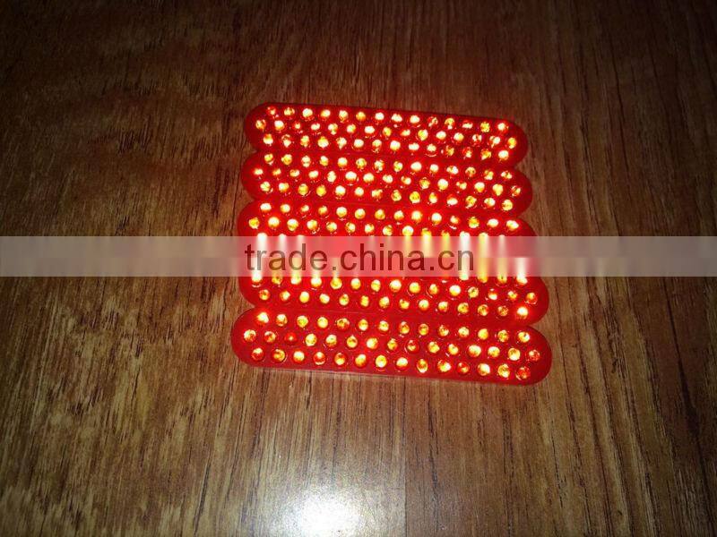 new design yellow ,red ,white 21 glass beads reflector lens
