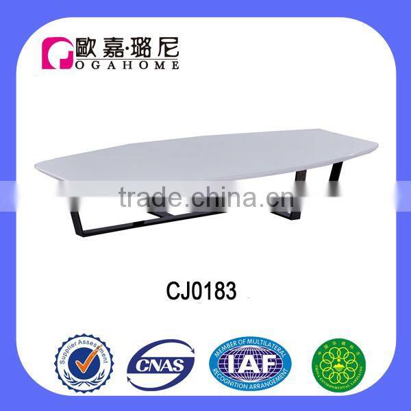 italian design stainless coffee table high gloss top living room coffee table CJ0183