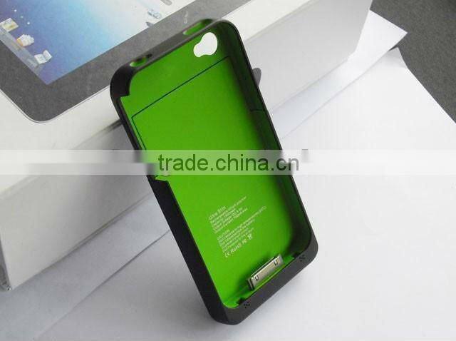 1200 mah External backup battery case For iPhone 4/4S emergency charger