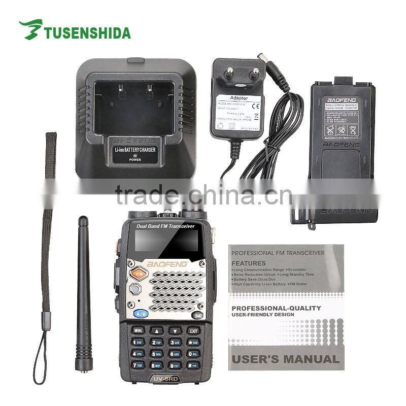 Dual Band FM Transceiver Baofeng 5w 128CH BF-UV5RD Two Way Radio