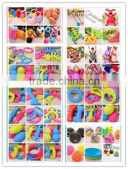 cookie shaped rubber squeaky pet dog chew toy