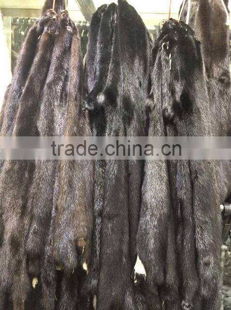 Factory Direct Supply 100% Real Mink Fur Whole Skin Male and Female