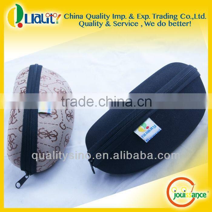 peanut shape eva glasses case eyeglasses cases eyewear small zipper eva case