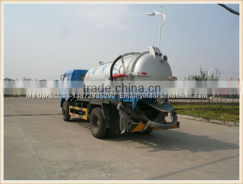 Dongfeng 4x2 Sewage Fecal Suction Tanker Vehicle
