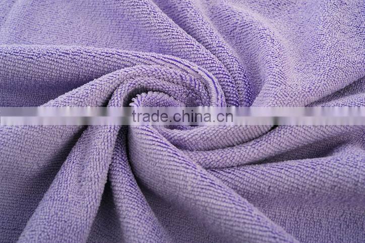 300gsm High Quality Colourful Microfiber Bath Towels / Bathing Towels