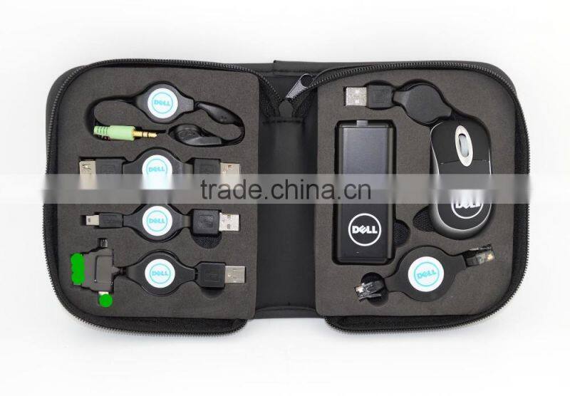 Bamboo Material usb kit for promotional use/ 3 in 1 usb kit for computer use