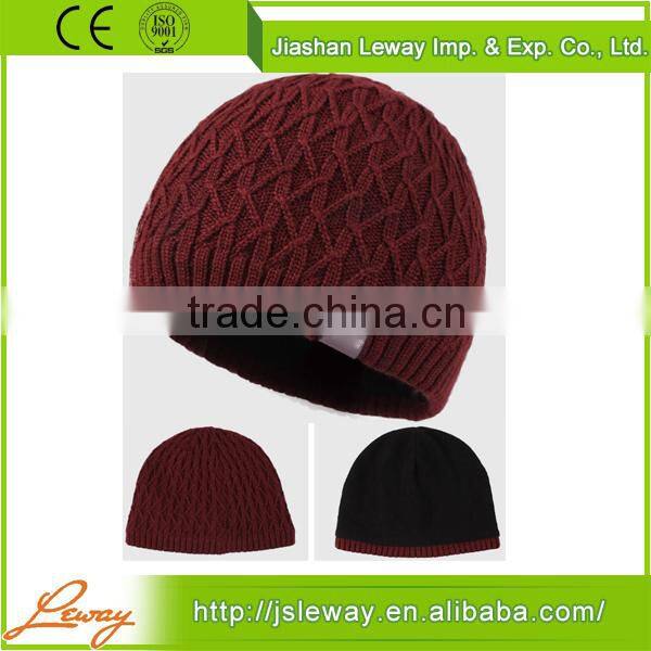 Fashion cheap custom men winter hats and caps