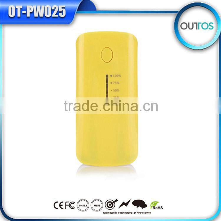 Free logo printing power bank mobile charger 5200mah