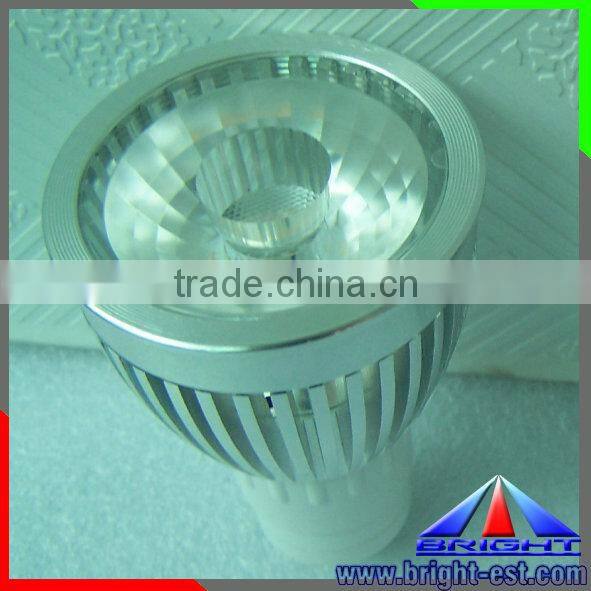 GU10 led spot light, 5-7W COB spotlight GU10, AC100-240V led spotlight