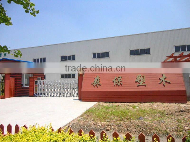 outdoor Plastic PE WPC park bench bar