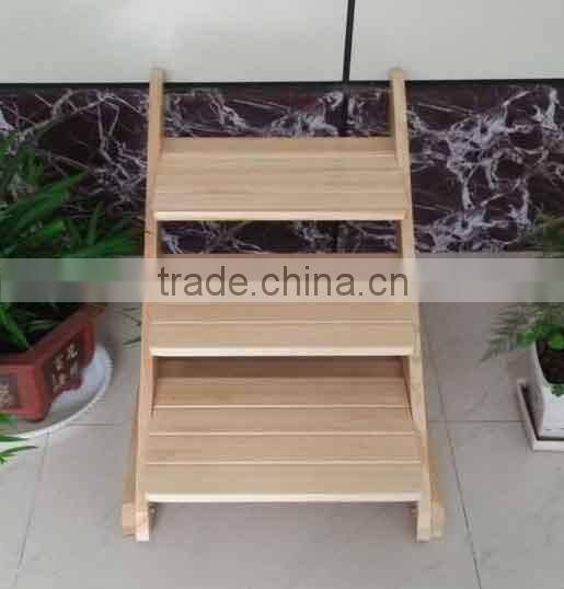 Folding Pet Wooden Ladder