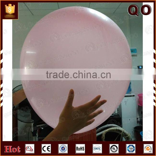 Pure color shape custom inflatable latex balloon for wedding