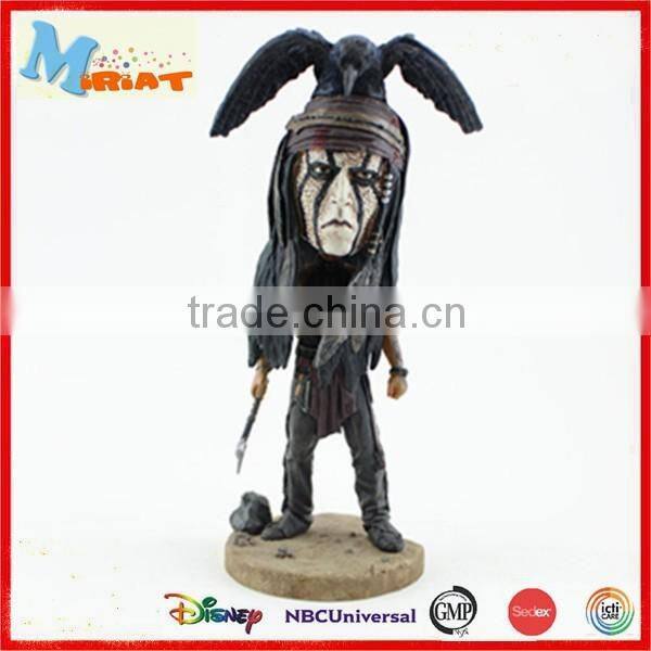 Famous character plastic harry potter bobble heads action figure