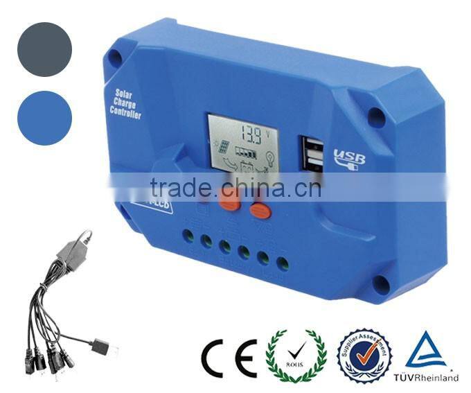 solar panel controller 12V 24V auto for charging battery most popuplar
