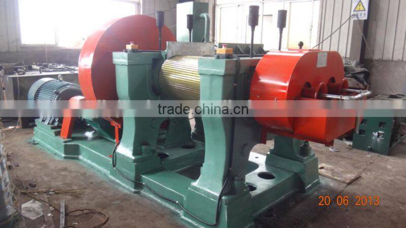 Cracker Mill For Rubber Tires / Rubber Crushing Plant