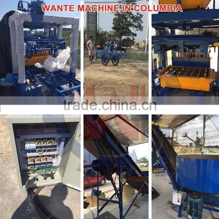 WANTE BRAND DOUBLE-M7MI BLOCK MAKING MACHINE FOR UGANDA CUSTOMERS