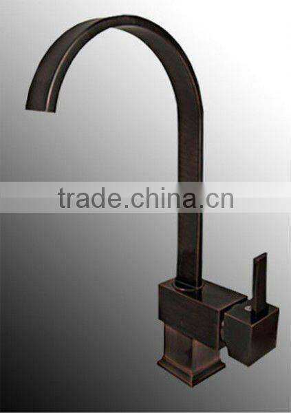 single handle kitchen sink faucet mixer tap in oil rubbed bronze(ORB)