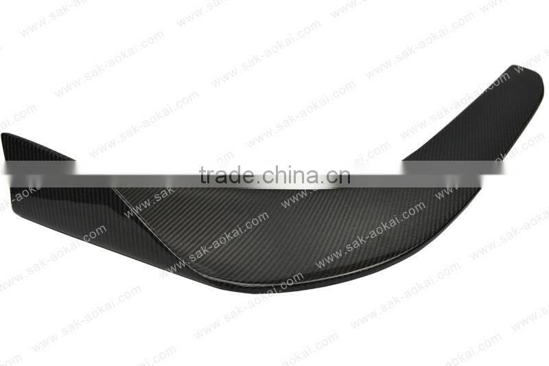 Universal Carbon Fiber Front Bumper Add-on Spoiler Wing