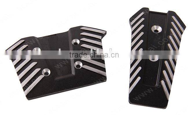 Universal racing foot rest pedal pads fit to automatic transmission cars