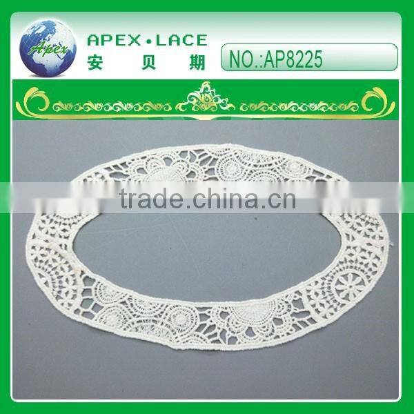 New development embroidery cotton neck lace AP8225