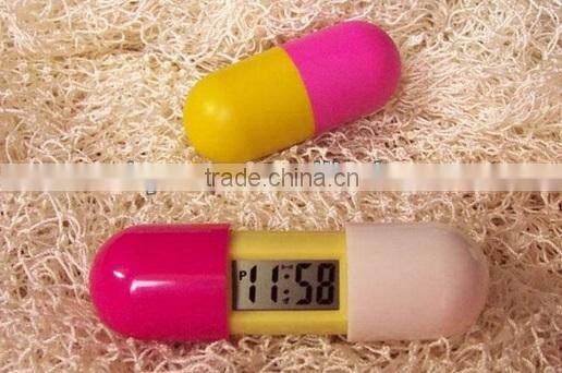 slim digital alarm clock with calender, special clock