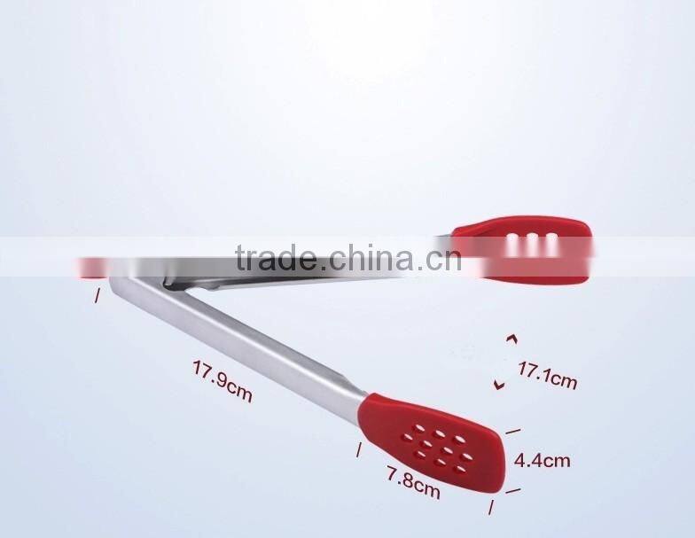 Food Grade Colorful Onlon Food Tongs