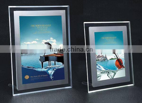 Manufacture price acrylic 8" x 10" photo frame