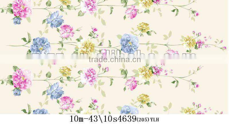 super soft 100% polyester lovelyflower print flannel fleece fabric