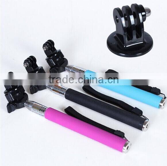 Factory price for Gopro Accessories Monopod for Gopro with Adapter for GoPro Hero