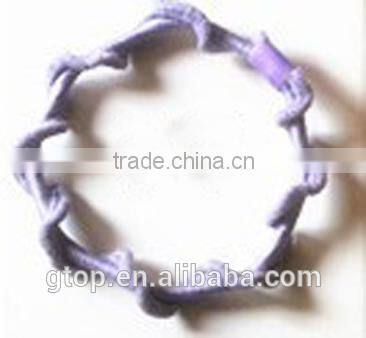 Wholesale rubber elastic hair circle cheap good quality R-0003