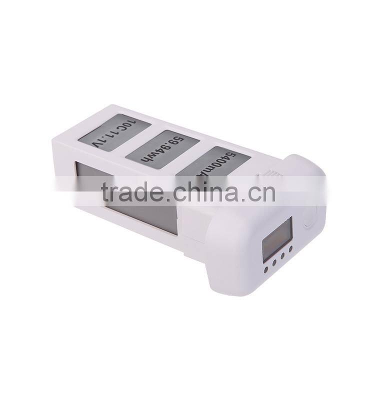 2016 Newest Hot Sale 11.1V 5400mAh 3S Battery with LCD Power Display for DJI Phantom 2 Vision Quadcopter RC battery
